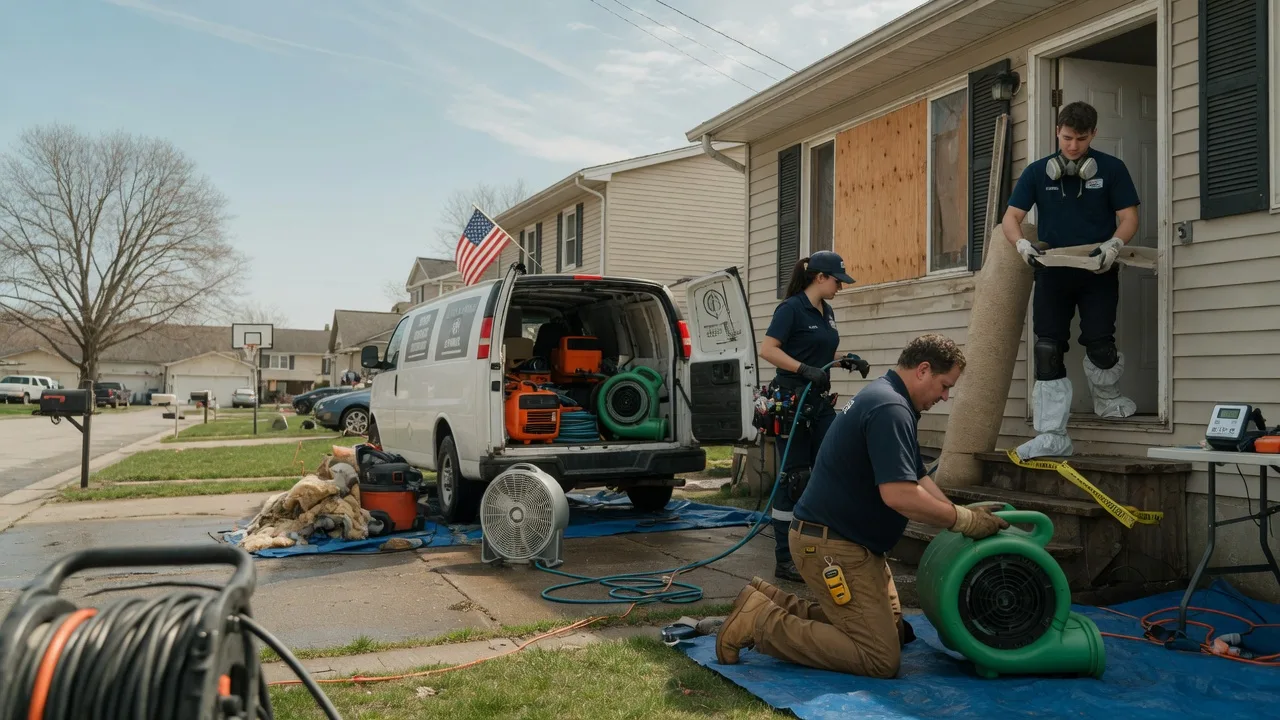 Water Damage Restoration in South Charleston, OH near me